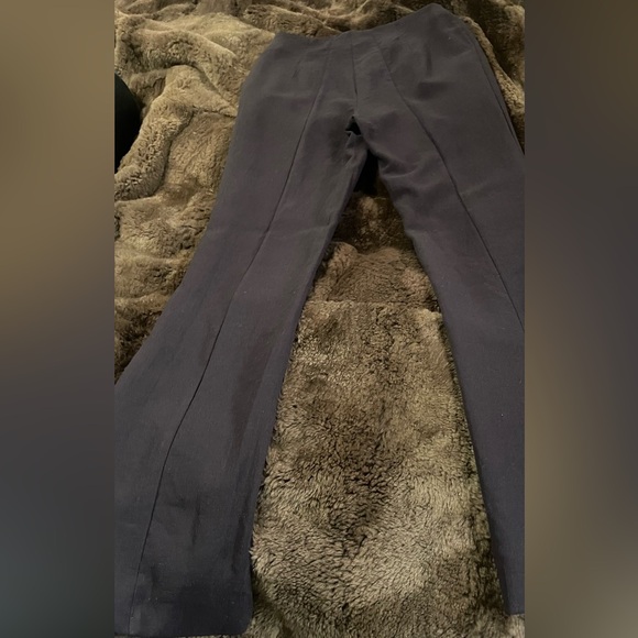 Akris Bergdorf Goodmans Deep Burgundy Wool Cigarette Pants - Picture 13 of 13